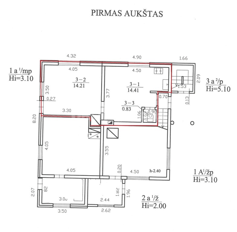 3 kambarių namas — Panevėžys, Centras, J. Basanavičiaus g. — photo 8