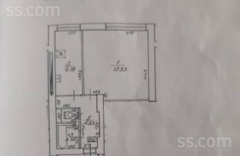 1-room apartment for sale — Rīga, Jaunciems, Gaileņu 8 — photo 15