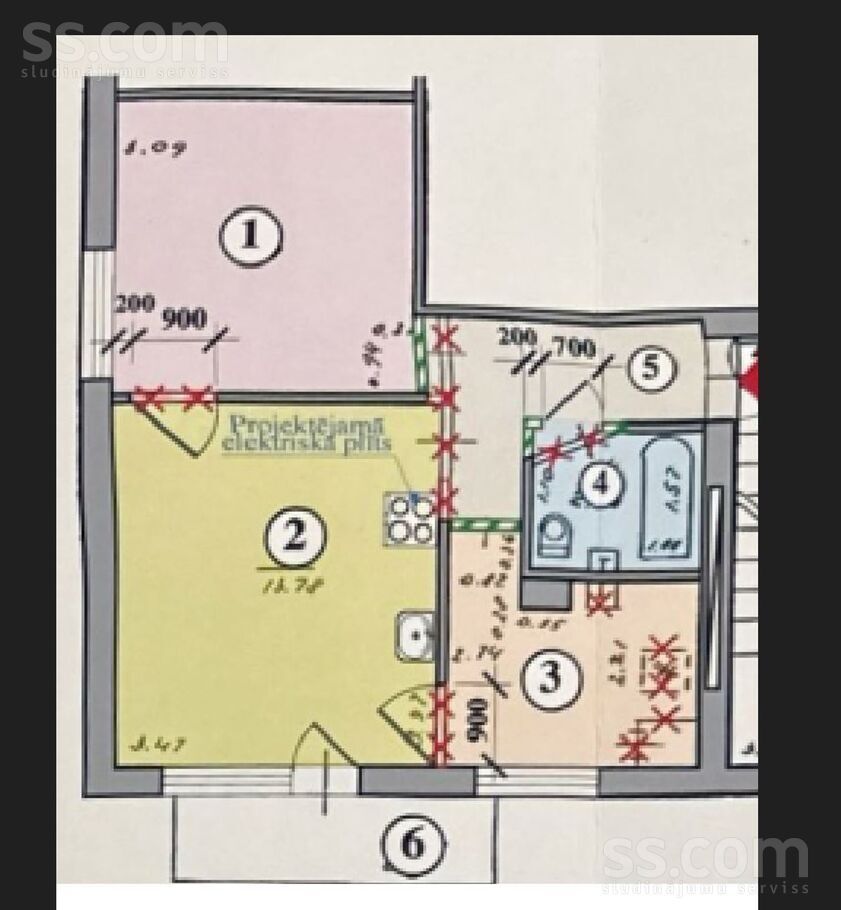2-room apartment for sale — Rīga, Purvciems, Dzelzavas 29 — photo 18