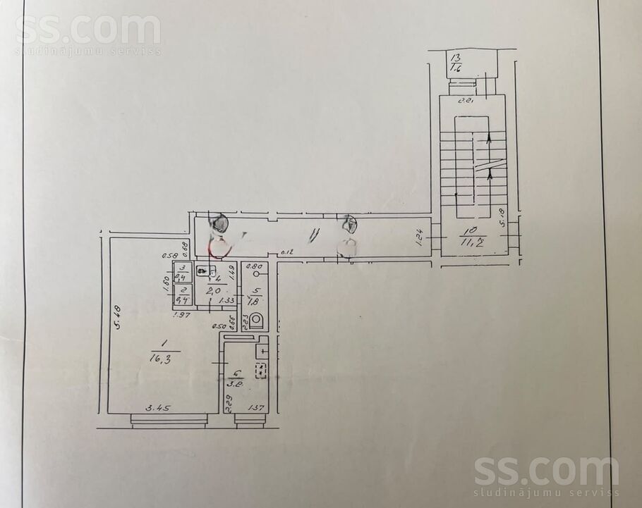 1-room apartment for sale, Rīga, Vecmīlgrāvis, Baltāsbaznīcas 23, photo 11