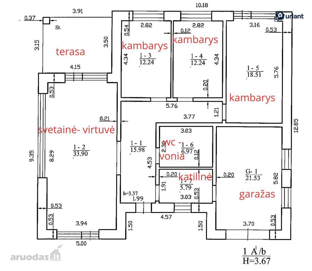 House for sale — Šiauliai, Medelynas, Erškėčių g. 6 — photo 25
