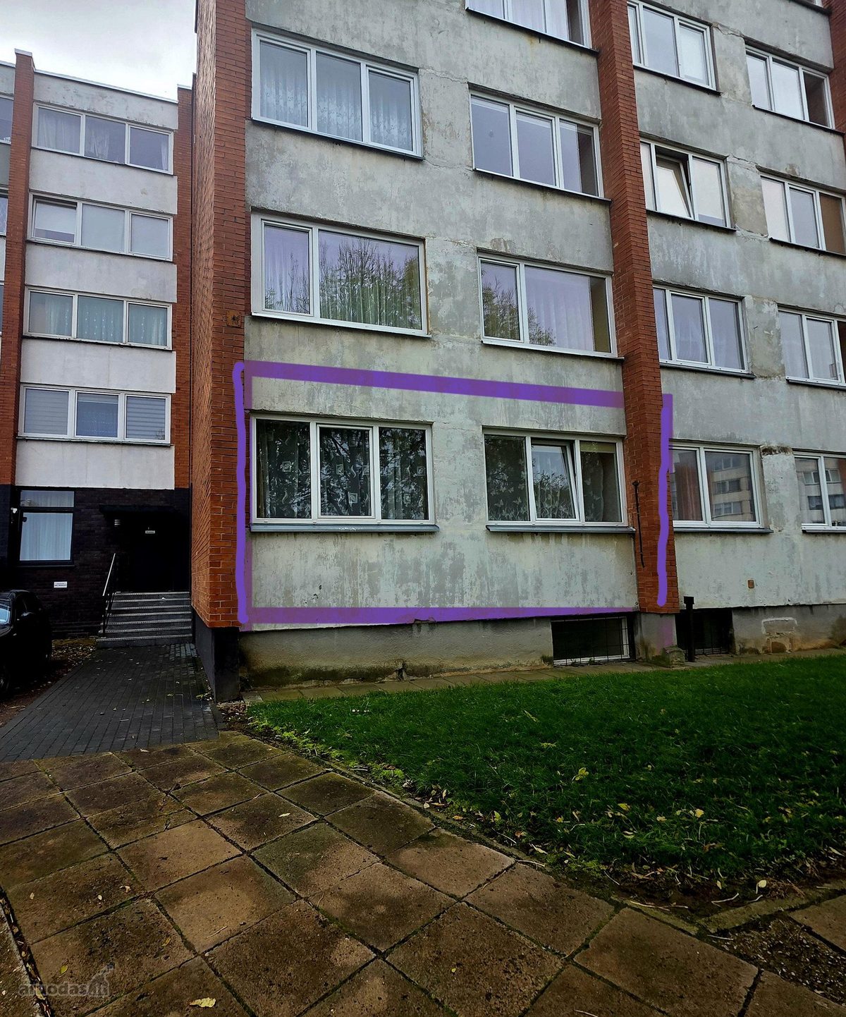 2-room apartment for sale — Šiauliai, Centras, Medelyno g. — photo 1