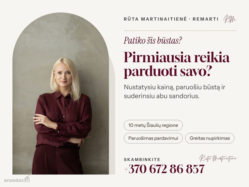 4-room apartment for sale — Šiauliai, Lieporiai, V. Grinkevičiaus g. — photo 29