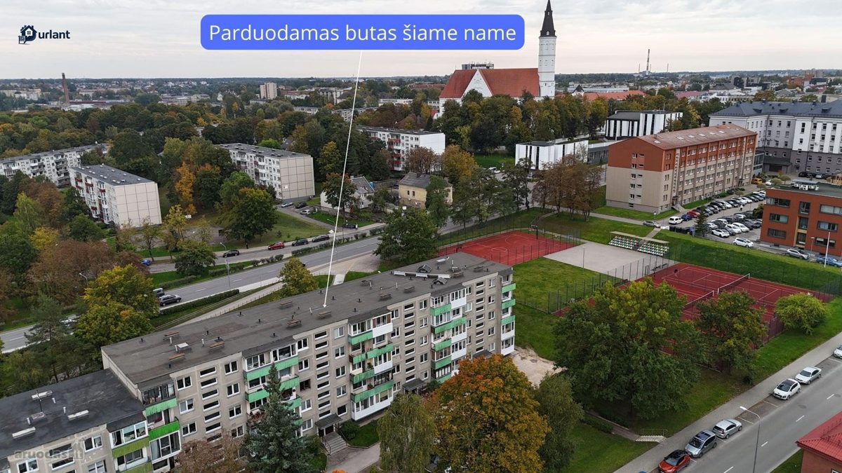 3-room apartment for sale — Šiauliai, Centras, Tilžės g. — photo 1