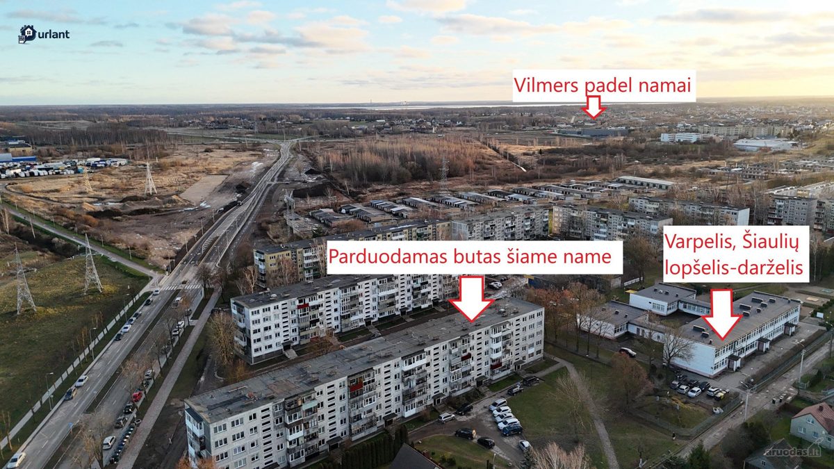 3-room apartment for sale — Šiauliai, Lieporiai, Aukštabalio g. — photo 13