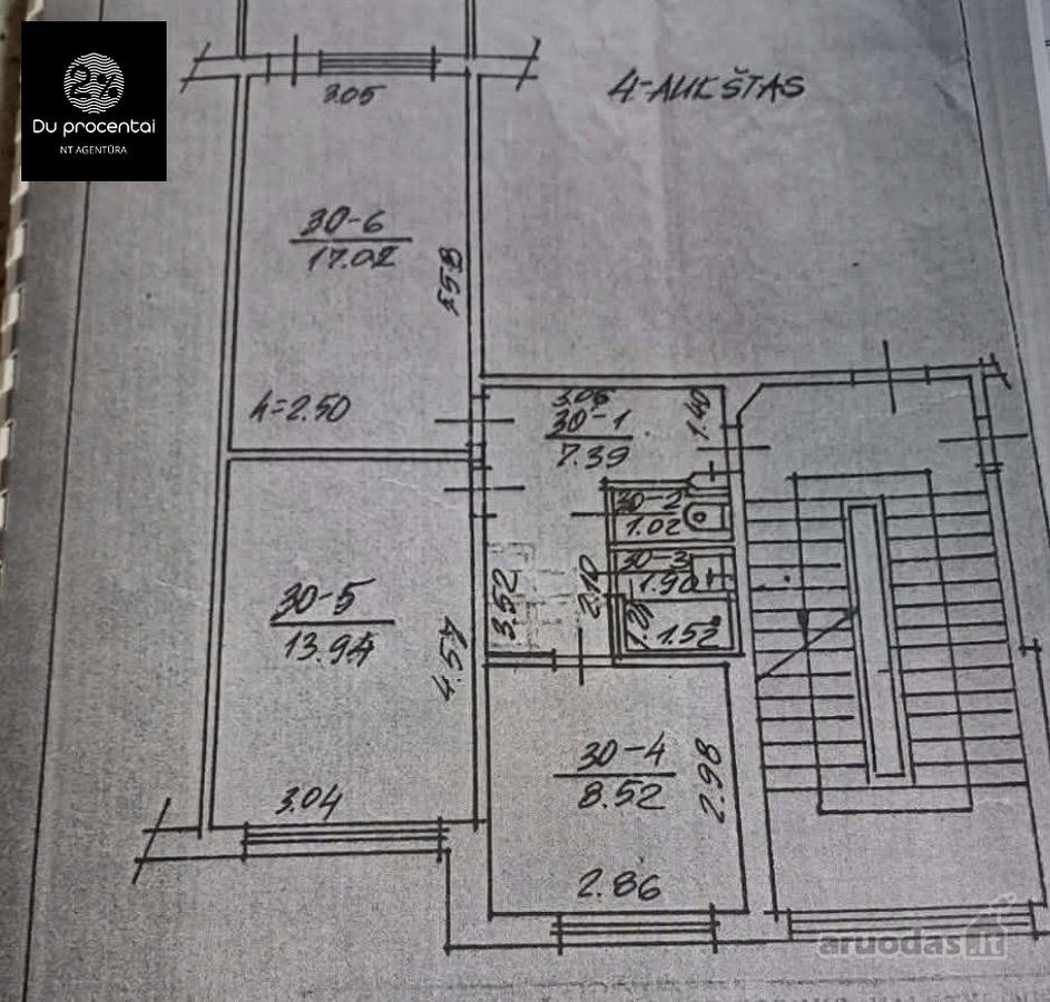 2-room apartment for sale — Šiauliai, Gytariai, Gegužių g. 80 — photo 20