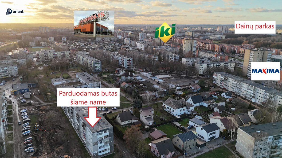 3-room apartment for sale — Šiauliai, Lieporiai, Aukštabalio g. — photo 14