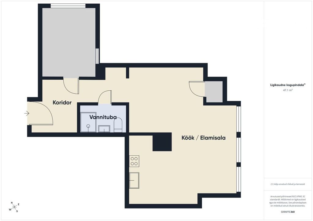 2-room apartment for sale — Tallinn, Põhja-Tallinna, Jahu tn 11 — photo 8