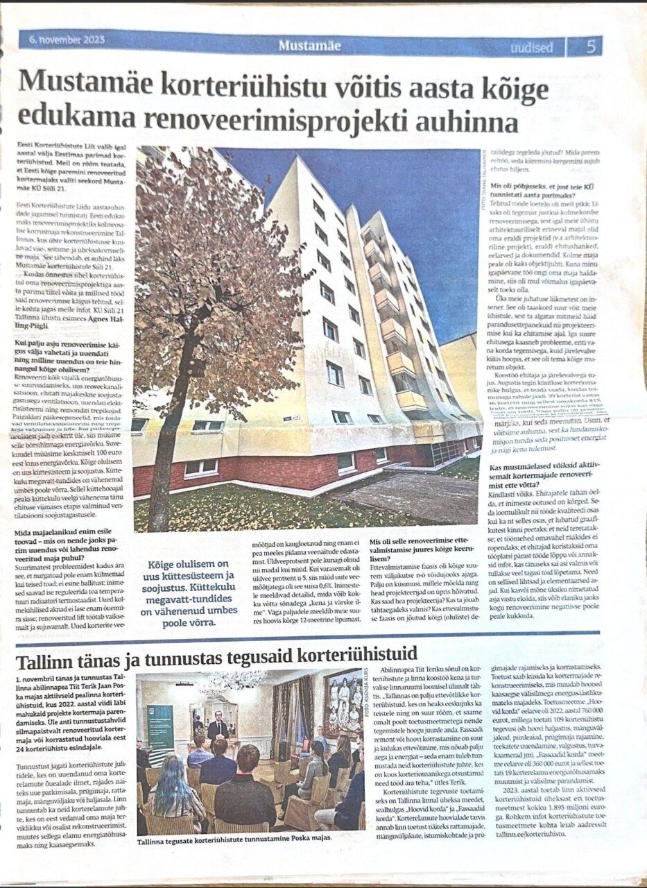 2-room apartment for sale — Tallinn, Mustamäe, Siili 21/2 — photo 9