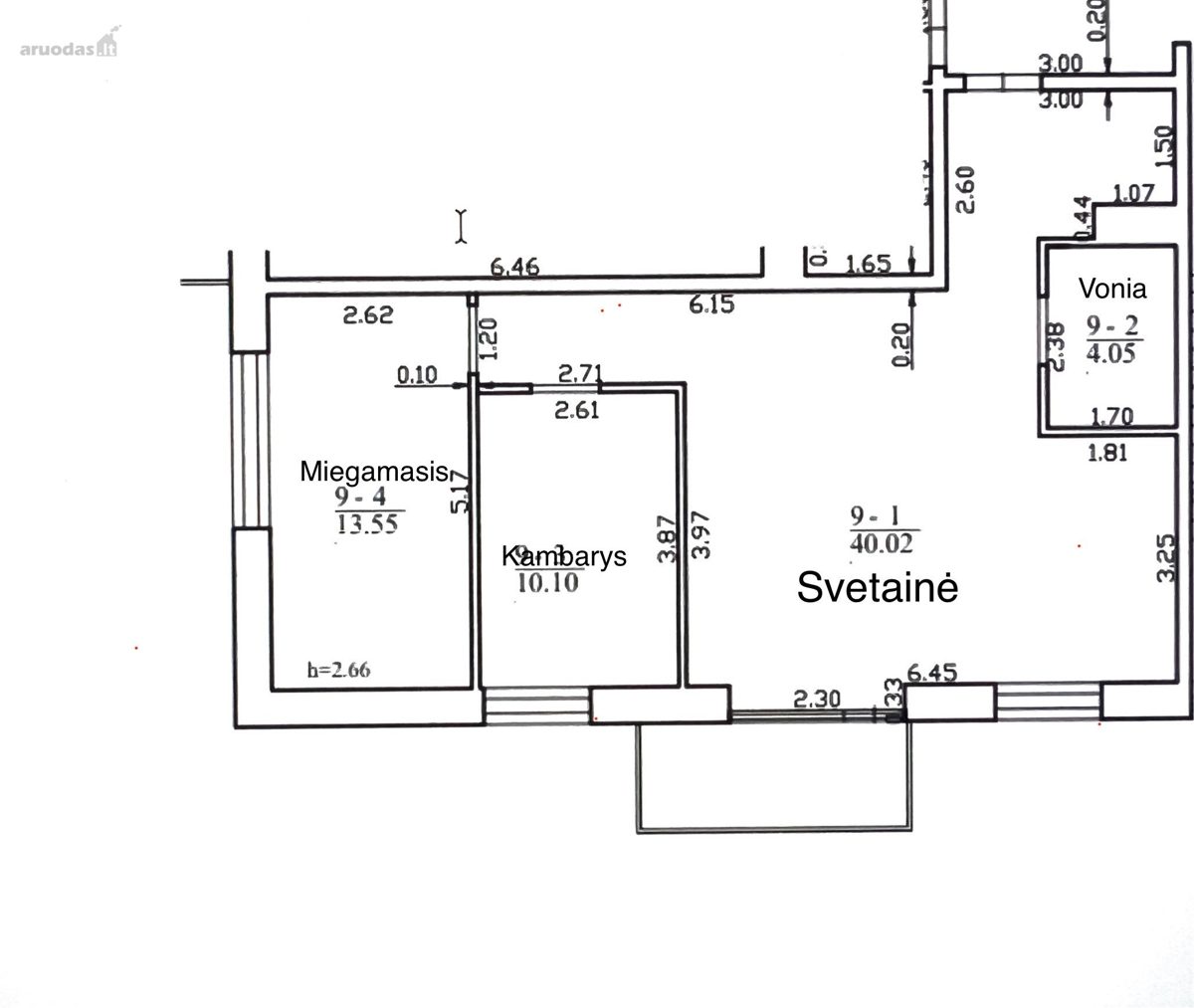 3-room apartment for sale — Vilnius, Pašilaičiai, Tarandės g. — photo 30