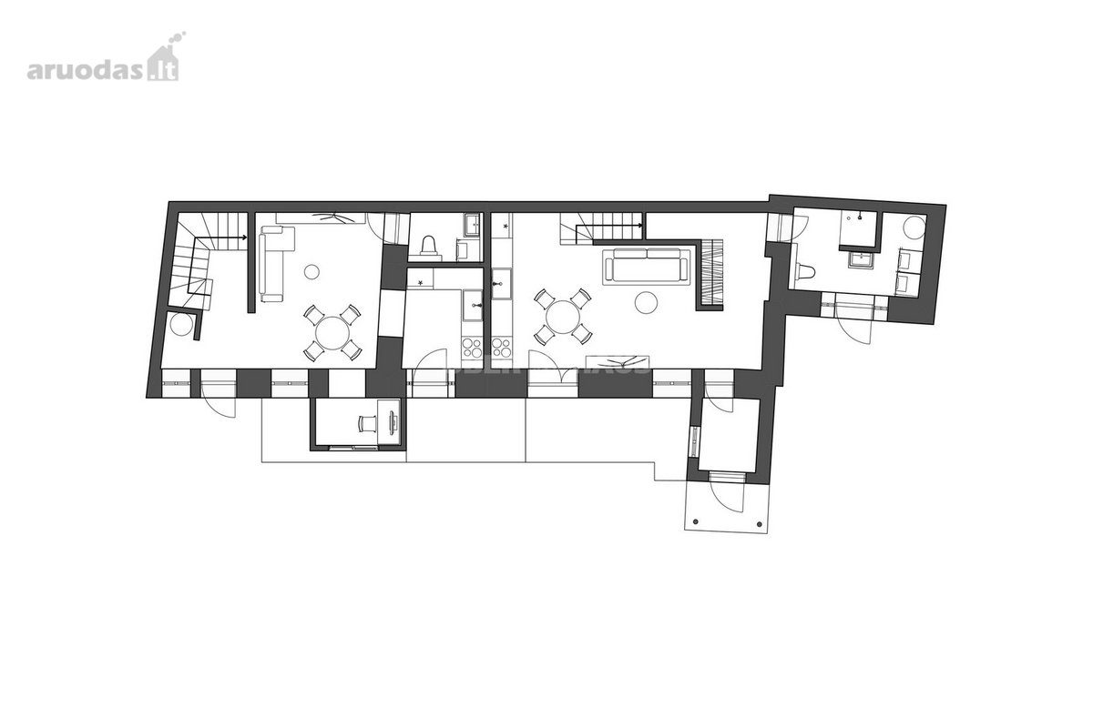 4-room apartment for sale — Vilnius, Senamiestis, Aušros Vartų g. — photo 3