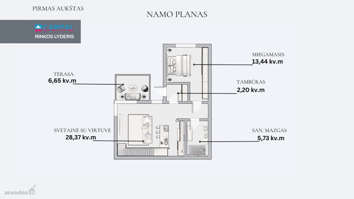 House for sale — Vilnius, Pilaitė, Sasnos g. — photo 19