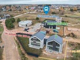 Parduodamas baigiamas statyti gražios architektūros, A++ energetinės klasės, dviejų aukštų 115 kv.m keturių kambarių dalinės apdailos namas su terasa bei individualiu kiemu patogioje, puikioje vietoje prie pat Gelužės ežero! — photo 7