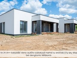 Parduodami kokybiškos statybos vieno aukšto 110 kv.m ploto sublokuoti namai su erdviais 6-ių arų sklypais! — photo 5