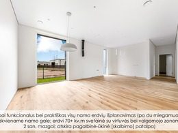 Parduodamas labai kokybiškai pastatytas bei įrengtas vieno aukšto 160 kv.m individualus namas su erdviu 12-os arų sklypu, su automobilių stogine bei lauko sandėliuku Tytuvėnų g. 42, , Vilniuje, — photo 6