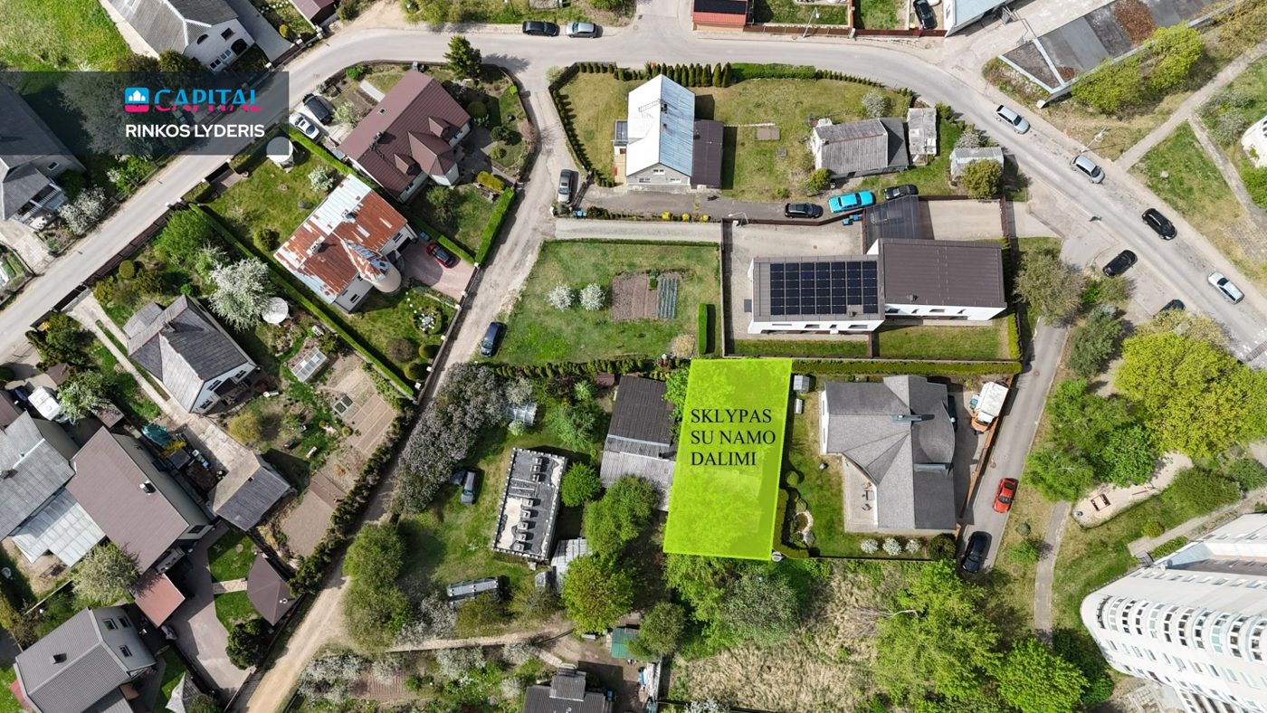 Parduodamas namas Fabijoniškių g. 60, Fabijoniškėse, Vilniuje, 60.71 kv.m ploto, 1 aukštai — photo 1