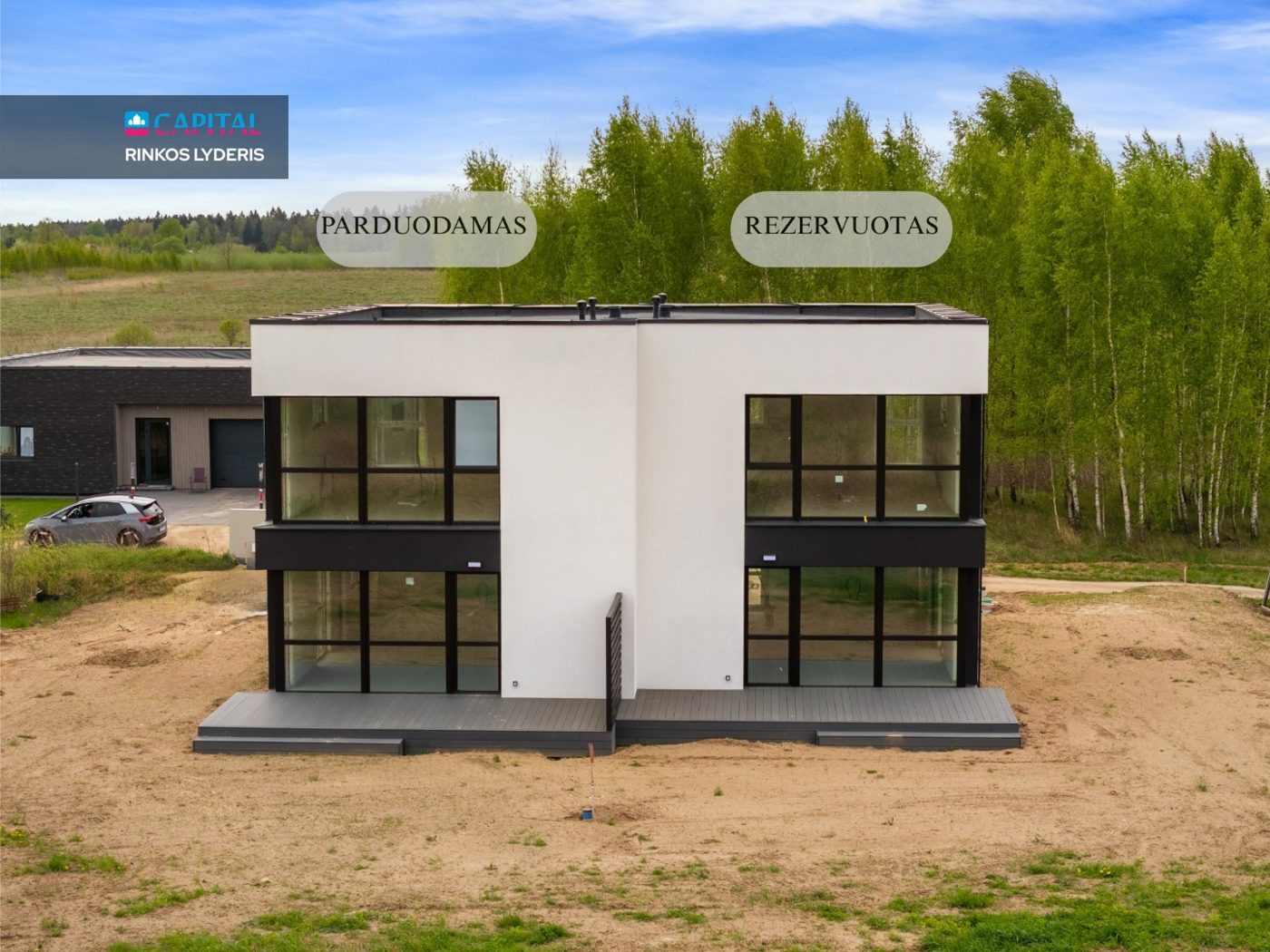 Parduodamas namas Lengvenio g. 12, Santariškėse, Vilniuje, 2 aukštai — photo 1