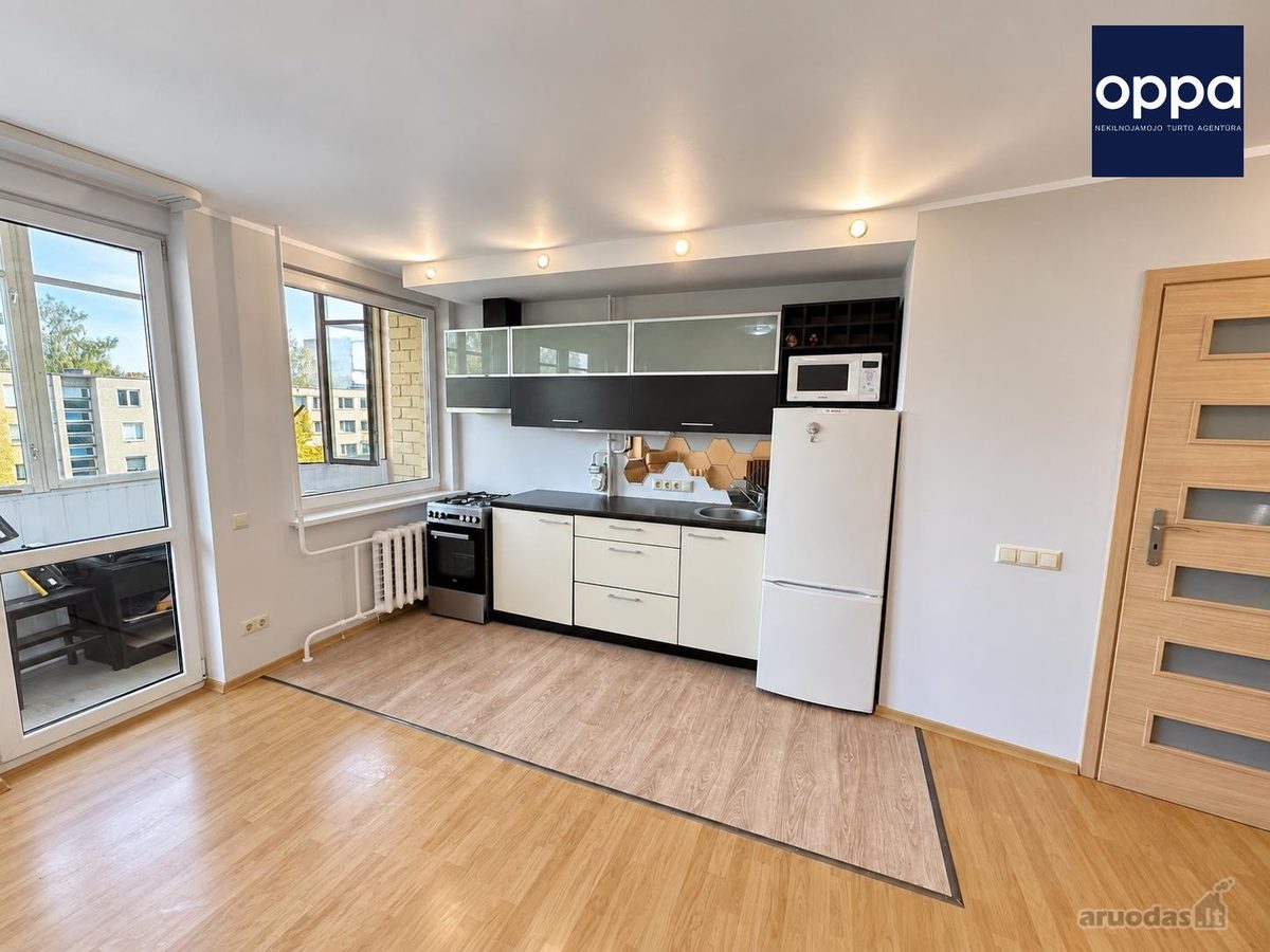 1-room apartment for rent — Vilnius, Naujininkai, Šaltkalvių g. — photo 1