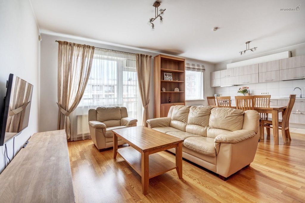 2-room apartment for rent — Vilnius, Lazdynėliai, Lazdynėlių g. — photo 1
